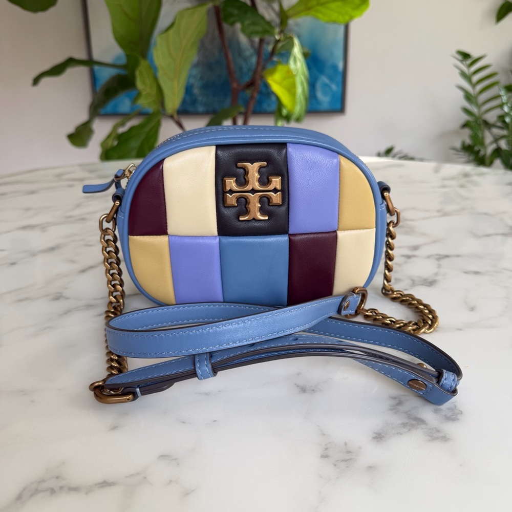 Tory Burch Kira Small Patchwork Camera Crossbody … - image 2